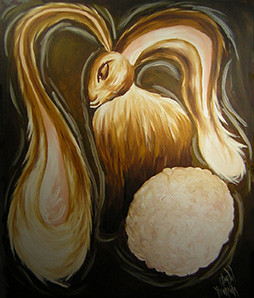 Lapin oreilles roses