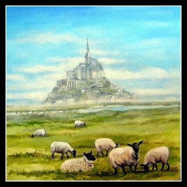 Les moutons du mont saint michel