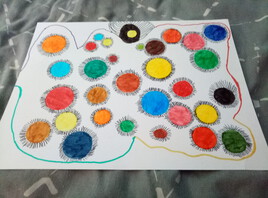 Pissenlits Etoiles Plan&egrave;tes Virus au choix (85)