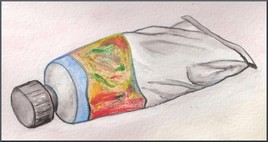 Tube de peinture
