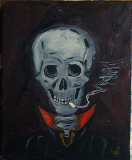 Le Crane a la cigarette