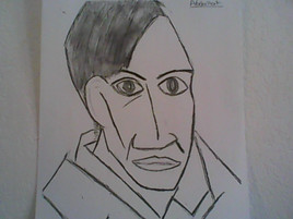 Autoportrait d'apres (picasso)