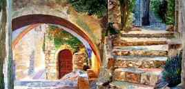 Ruelle - Ombre et lumi&egrave;re