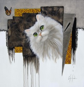 Le jeu avec le papillon