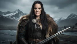 Catherine Goulet (Sexologie) en guerri&egrave;re viking