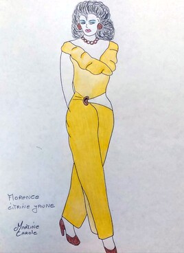 FLORENCE, CITRINE JAUNE