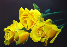 Les trois roses jaunes
