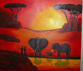 paysage africain