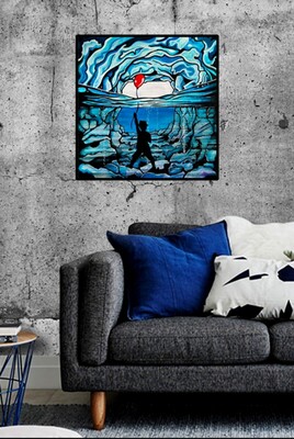 Mise en ambiance de "l'eau".