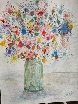 fleurs souffl&eacute;es 1