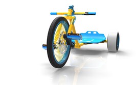 Modélisation 3d d' un vélo