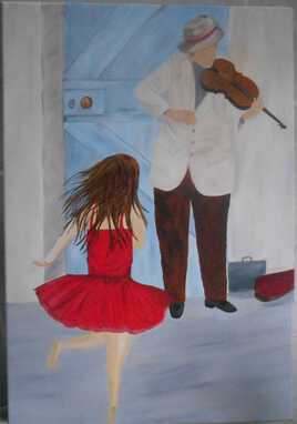 Le violoniste et la danseuse