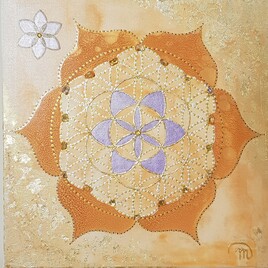 Dentelle de fleur de vie