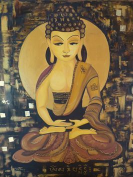 LAMY - Bouddha en méditation