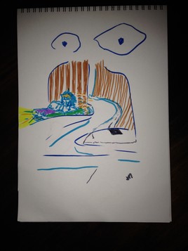 Dessins cach&eacute;s (visage, paysage, personnage)