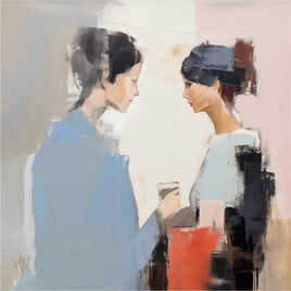 Une conversation entre amies...