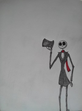 Jack dans son manteau gris