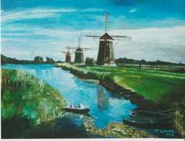1996- Les moulins aux Pays Bas