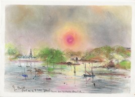 Lever de soleil sur l'aber ildut