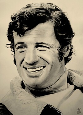 Jean Paul Belmondo dessin