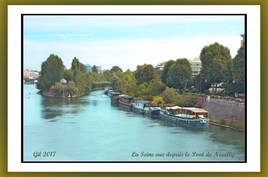 La Seine vue depuis le Pont de Neuilly