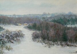 Limousin sous la neige