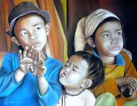 Enfants de Birmanie