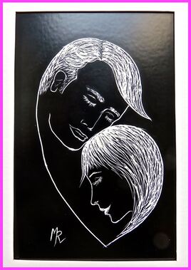 Confiance et amour / Scratch card : Confidence and Love