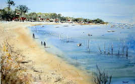 L'anse de Petit Piquey; Cap Ferret