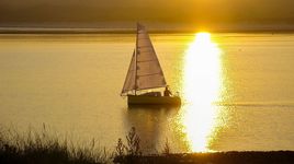 Départ au lever du soleil