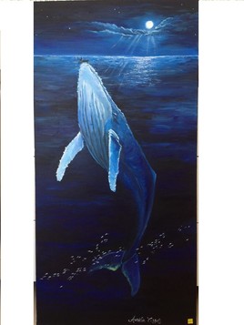 Baiser de la baleine au pêcheur