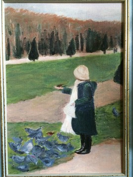 la petite fille aux oiseaux