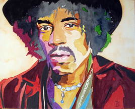 Jimi Hendrix Pop-Art