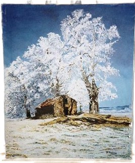 MANTEAU NEIGEUX en auvergne