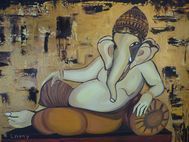 Ganesh allongé