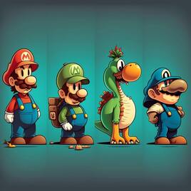 Thriven evolution of super Mario bros.