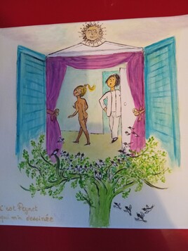 d'après PEYNET  ne te promène pas toute nue