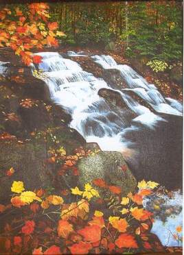 Cascades en automne