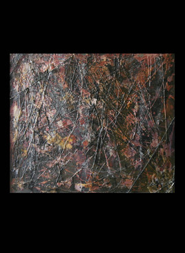 à la lueur d'une bougie