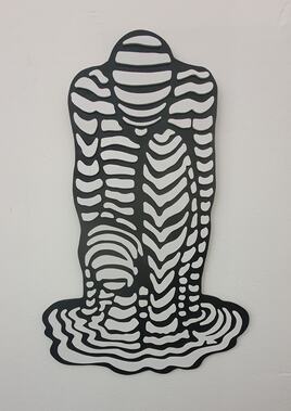 H2o - L'Homme de l'eau -Tableau en relief