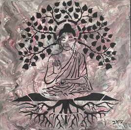 Bouddha sous son arbre
