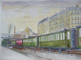 Départ et arrivée à Paris Saint-Lazare