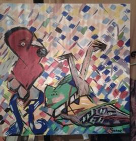 MOSAIQUE - Madame fait la belle.