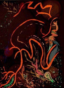 "L'oiseau bleut&eacute;" modifi&eacute;