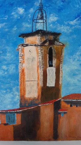 Le clocher de Roussillon