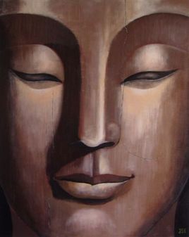 visage de Bouddha
