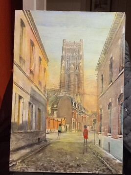 L'&eacute;glise saint Vaast