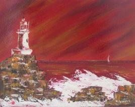 Phare blanc