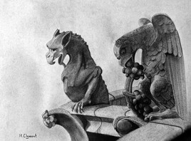 Le dragon et l'aigle aux raisins