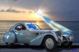 Bugatti Blue